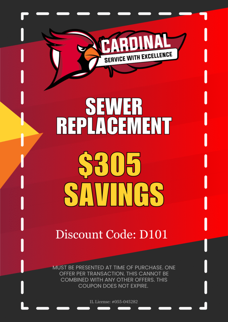 Cardinal Plumbing Co.-Sewer Replacement $305 Savings-Exclusive Deals