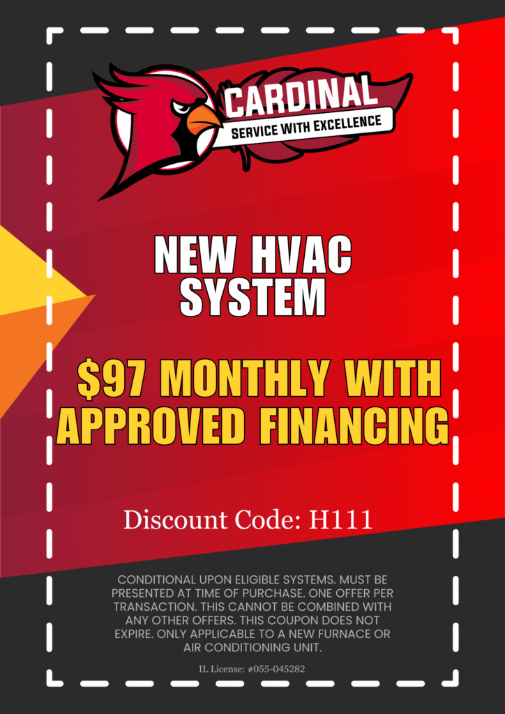 Cardinal Plumbing Co.-new HVAC System $97 Monthly with approved financing-Exclusive Deals