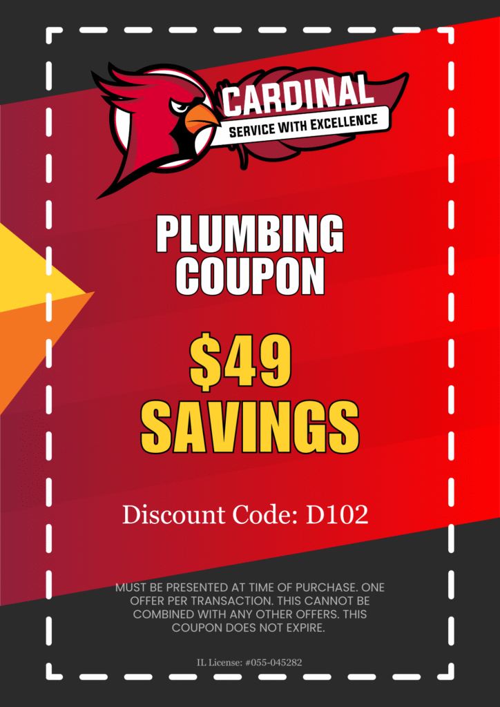 Cardinal Plumbing Co.-Plumbing coupon $49 Savings-Exclusive Deals