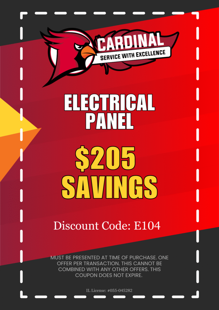 Cardinal Plumbing Co.-Electrical Panel $205 Savings-Exclusive Deals