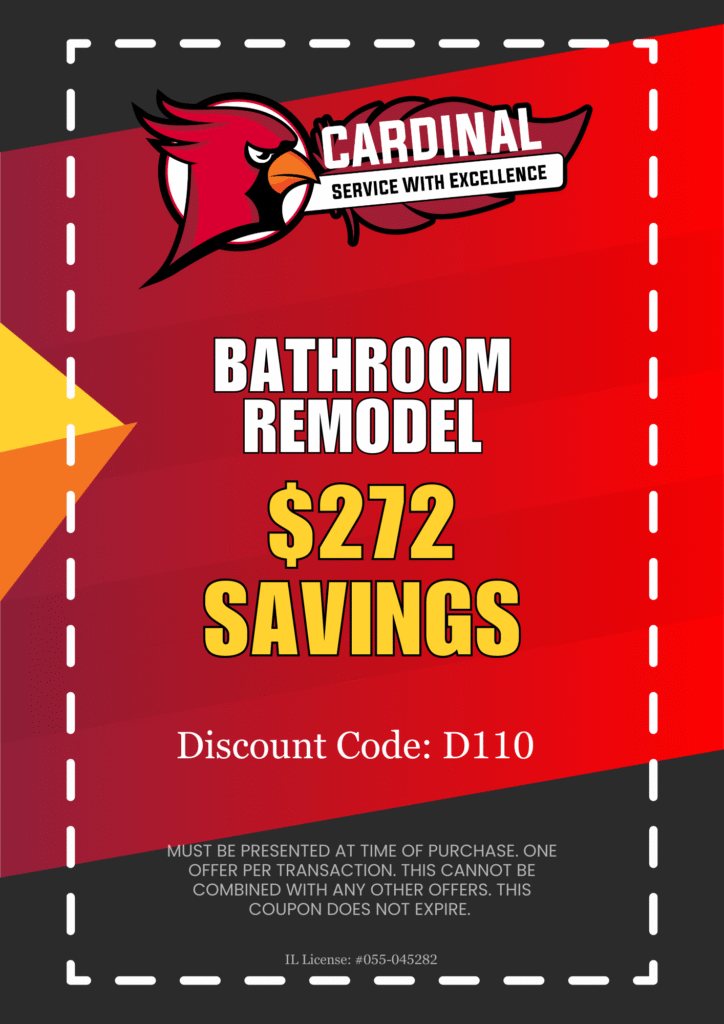Cardinal Plumbing Co.-Bethroom Remodel $272 Savings-Exclusive Deals
