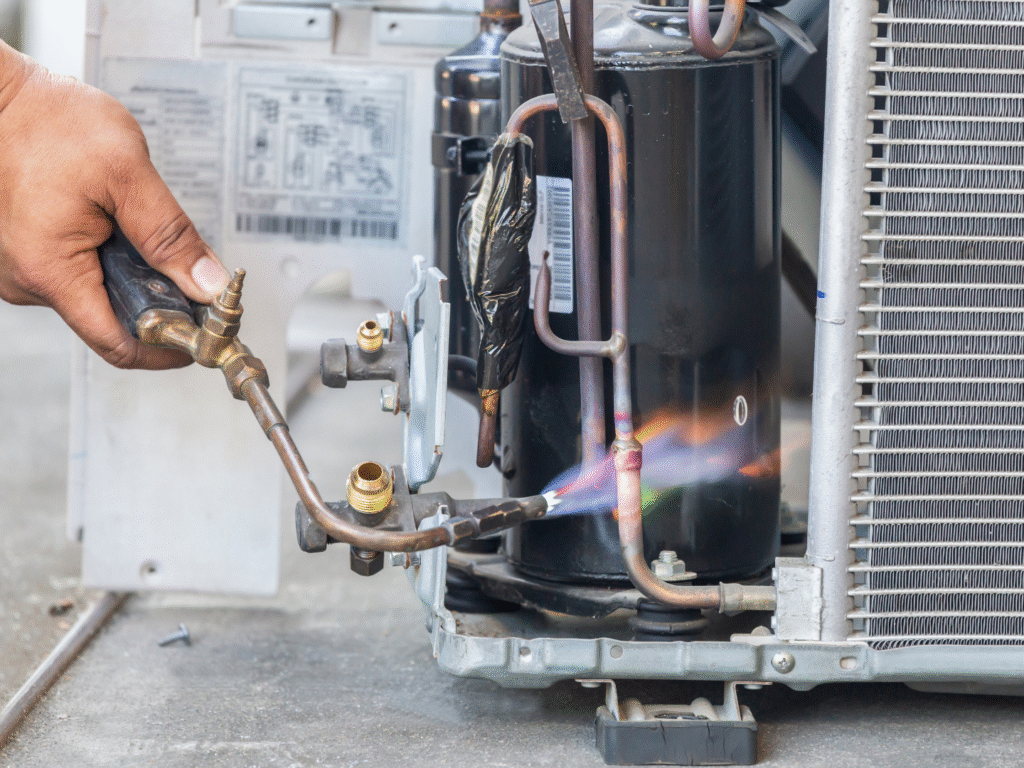 Trane furnace installation by Cardinal Plumbing in Alton IL