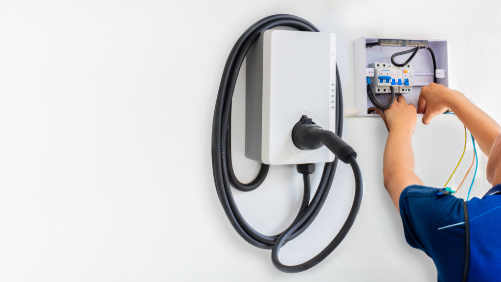 EV charger installation